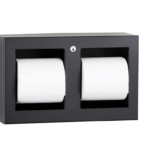 Bobrick B-3588.MBLK TrimLineSeries™  Surface-Mounted Multi-Roll Toilet Tissue Dispenser, Matte Black
